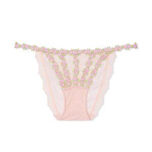Dream Angels Rosebud Embroidery String Bikini Panty - NWT - Victoria's Secret